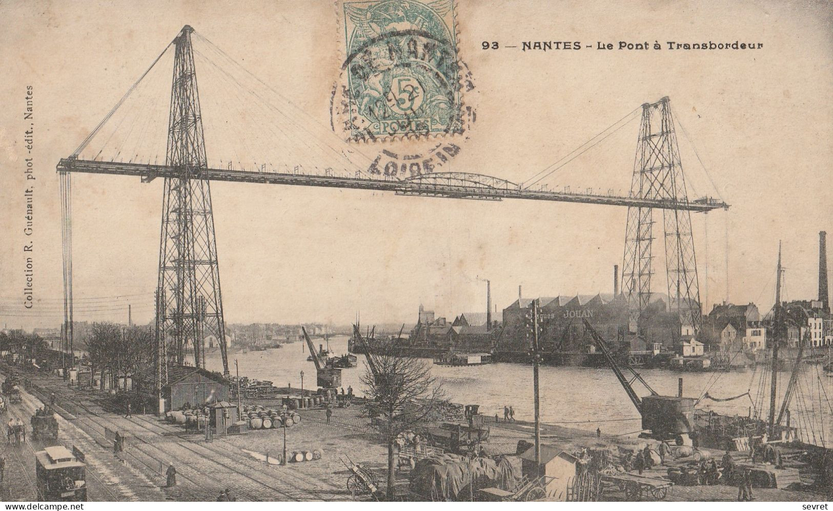 NANTES. - Le Pont Transbordeur - Nantes