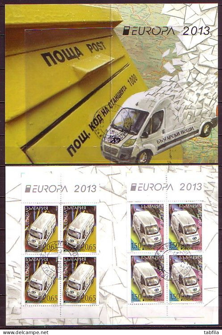 BULGARIA - 2013 - Europe 2013 - Book Used - Gebruikt