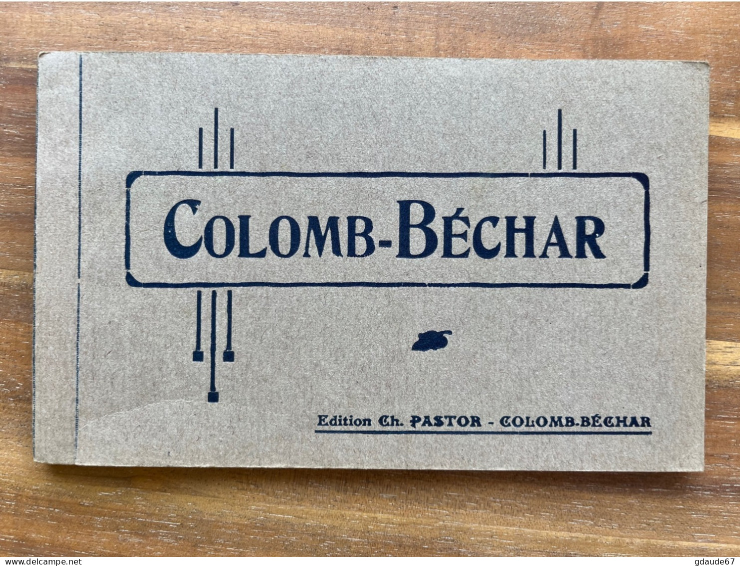 COLOMB BECHAR (ALGERIE) - CARNET De 11 CPA (IL MANQUE UNE CARTE) - Bechar (Colomb Béchar)