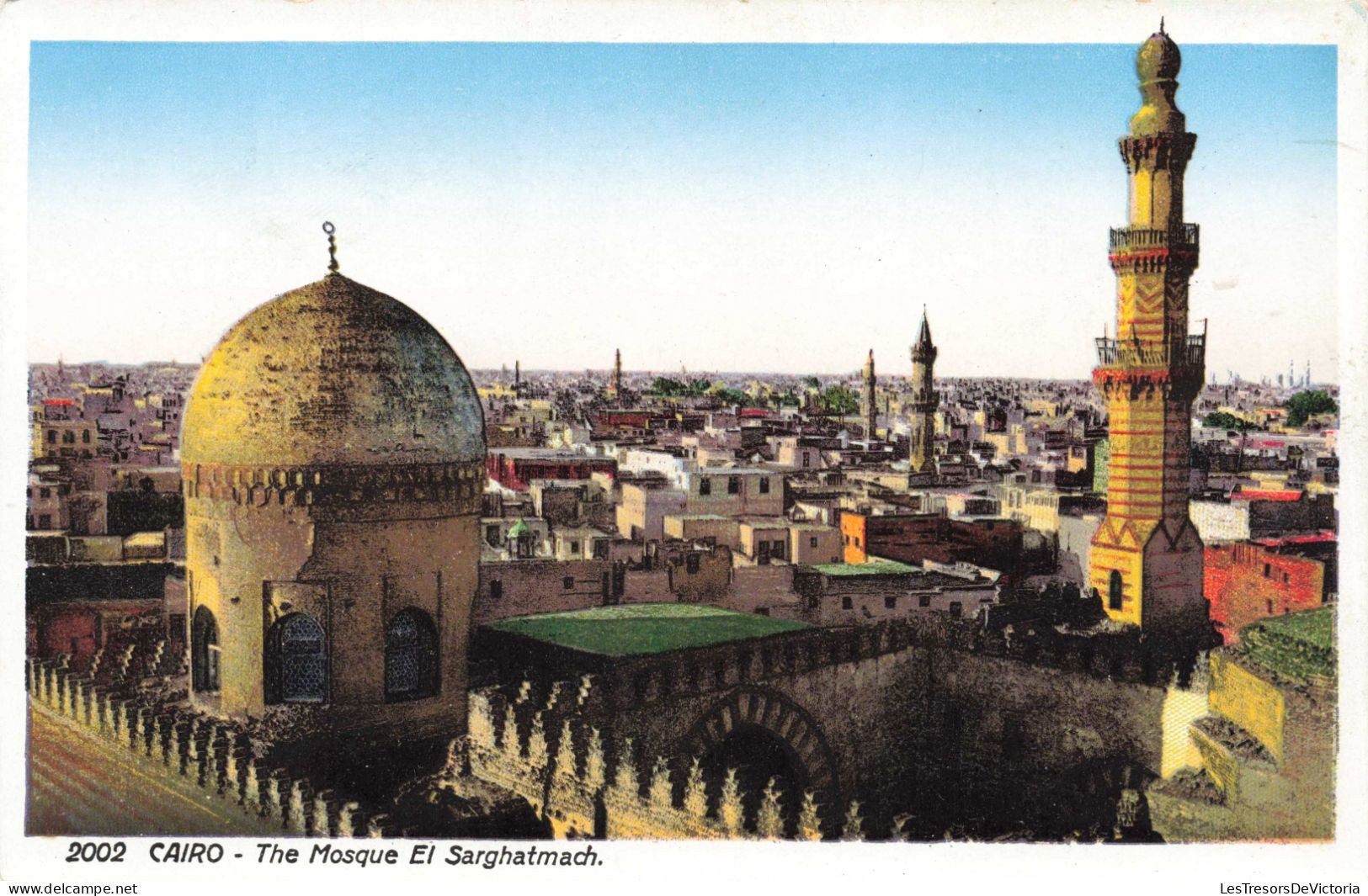 EGYPTE - Cairo - The Mosque El Sarghatmach - Colorisé - Carte Postale Ancienne - Kairo