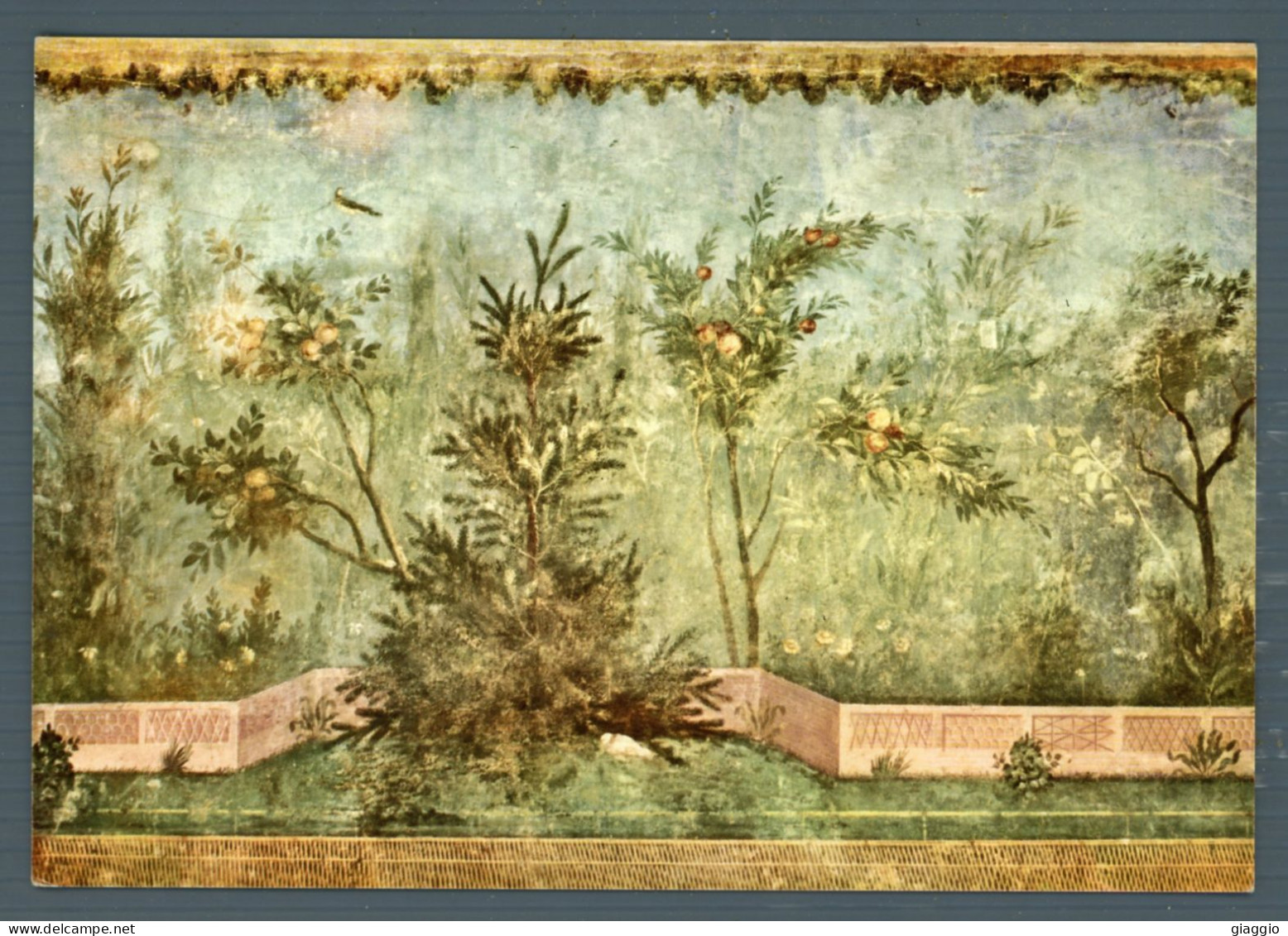 °°° Cartolina - Roma N. 2061 Affresco Di Una Sala Della Villa Di Livia Nuova °°° - Museums