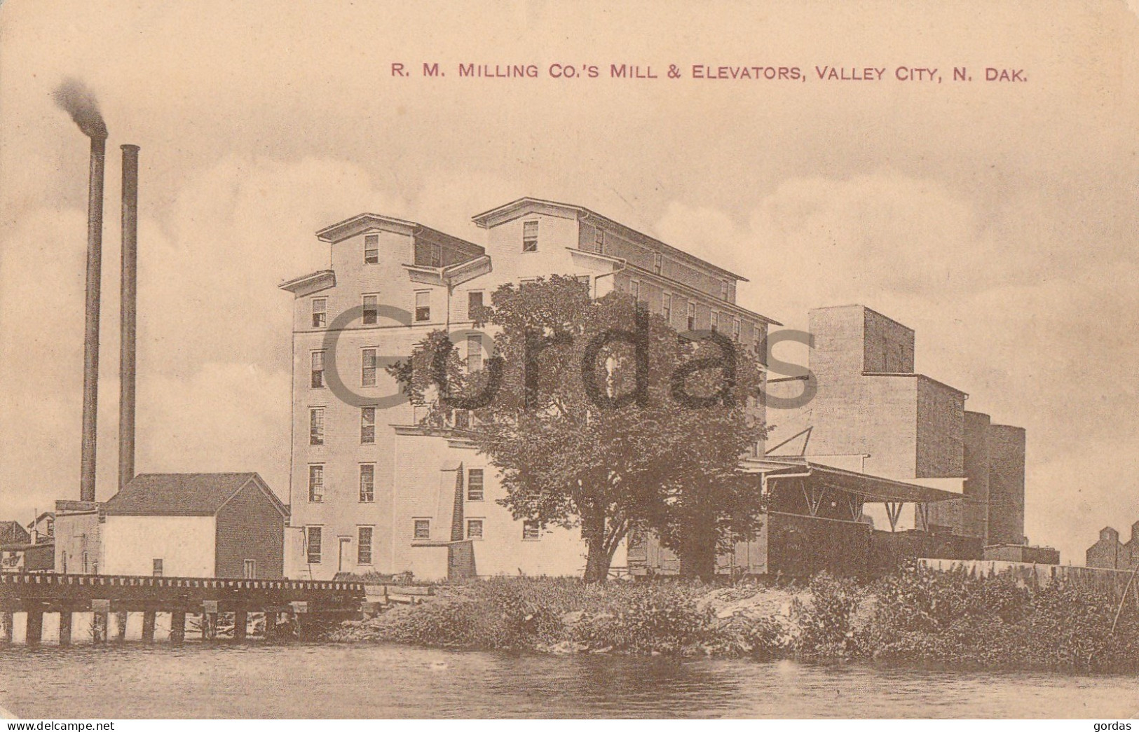 US - North Dakota - Valley City - R. M. Milling Co. Mill & Elevators - Altri & Non Classificati