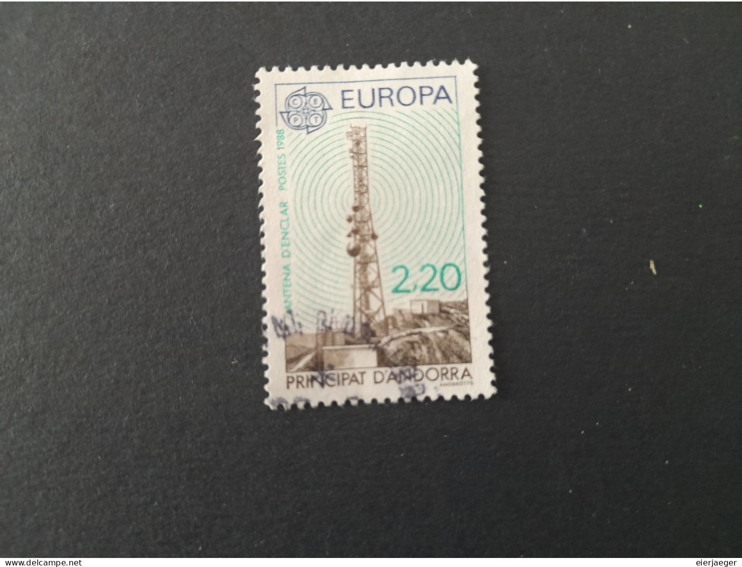 Andorra Franz. 1988 Mi -Nr. 390 Gestempelt - Usati