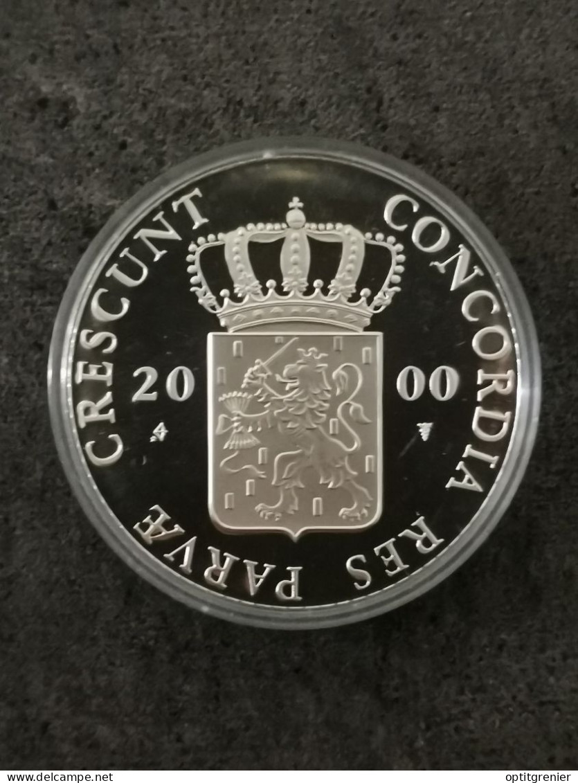 1 DUCAT OVERIJSSEL ARGENT 2000 PAYS BAS 11000 EX. / NETHERLANDS SILVER - Verzamelingen