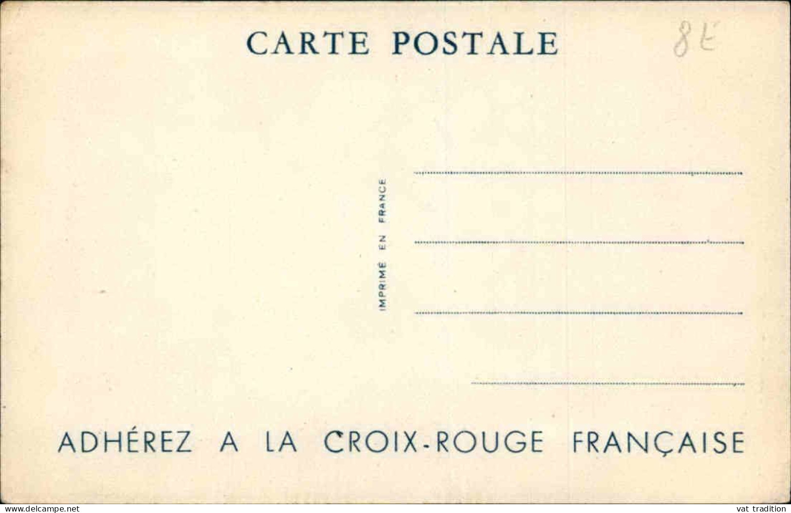 CROIX ROUGE - Carte Postale De Le Croix Rouge Française - Aide à L'Enfance - L 145933 - Croix-Rouge