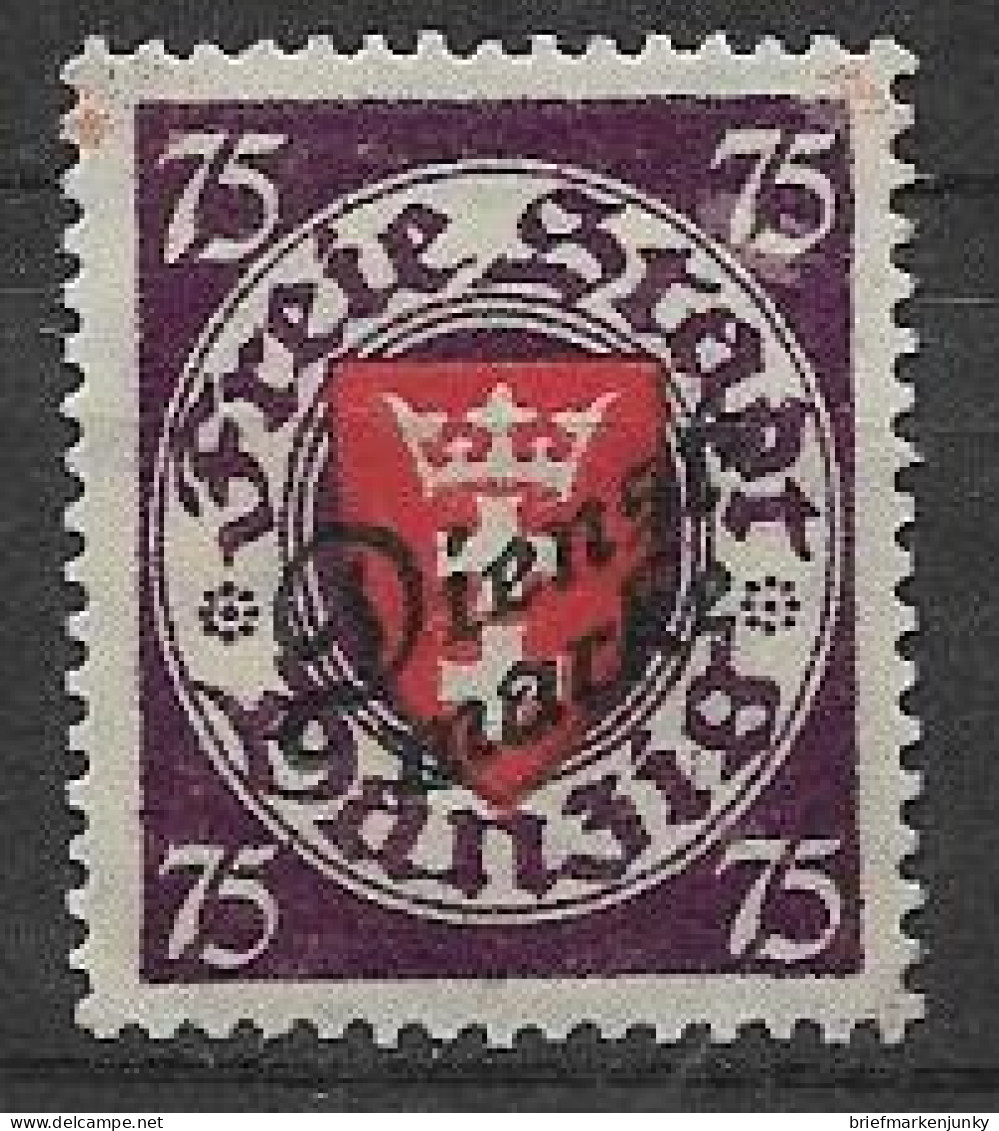 Danzig - Dienstmarken Mi.Nr. 51 Postfrisch ** , Signiert  - Dienstmarken