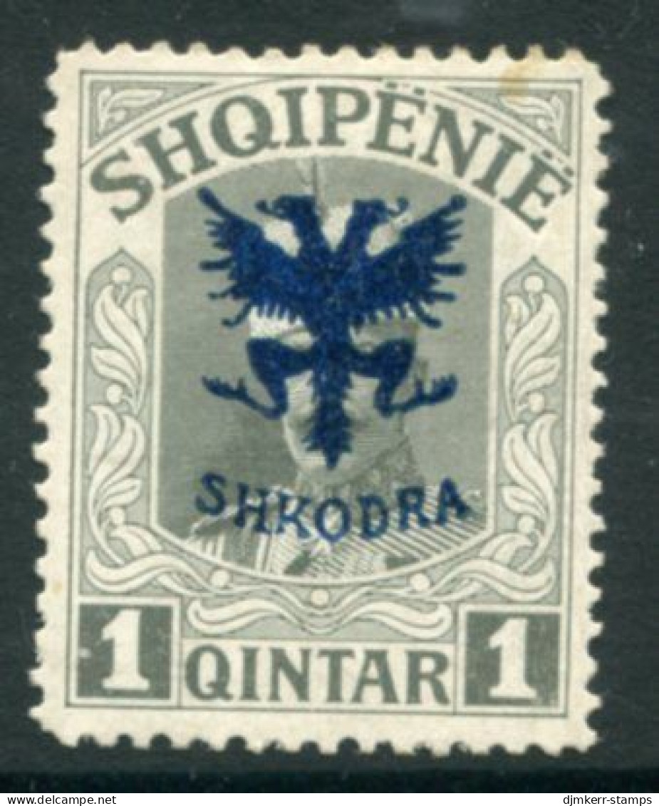 ALBANIA 1920 Overprint On Unissued Prince William 1 Q. LHM / *.  Michel 67 - Albania