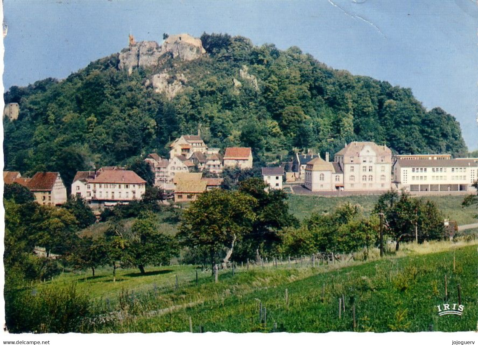 Ferrette Jura Alsacien Vue Prise De La Hauteur De Sondersdorf ( Panorama , Château ; Timbrée En 1972 - Ferrette