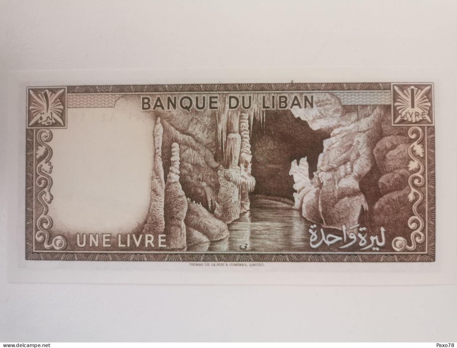 Billet Liban, 1 Livre - Libanon