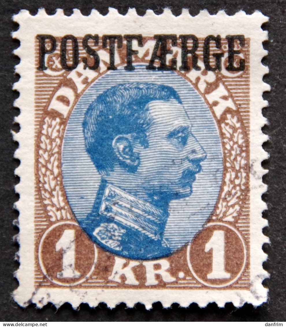 Denmark 1924  Parcel Post (POSTFÆRGE).   Minr.10  (O )  ( Lot  H  2467 ) - Paketmarken