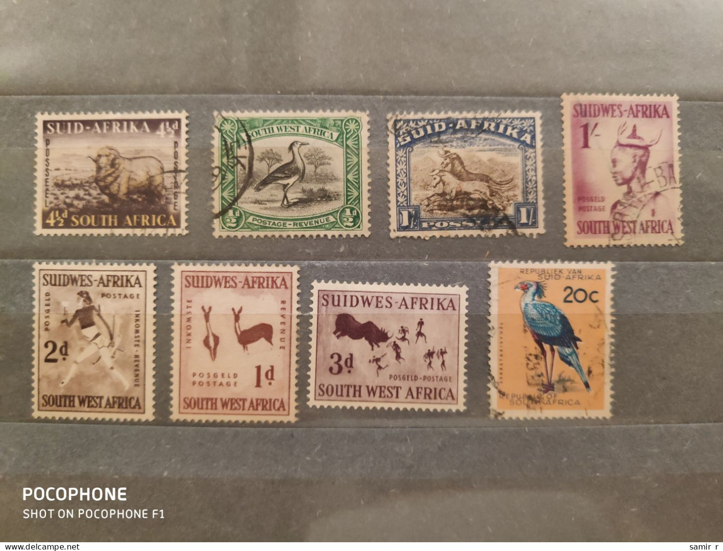 South Africa	Animals (F24) - Used Stamps