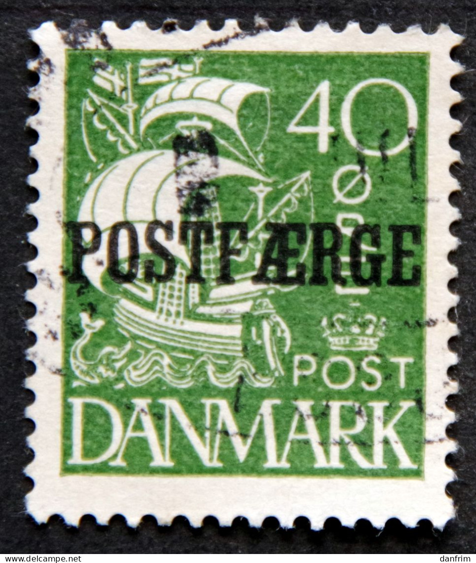 Denmark 1930 Parcel Post (POSTFÆRGE). Karavel  Minr.14  (O )  ( Lot H 2472 ) - Pacchi Postali