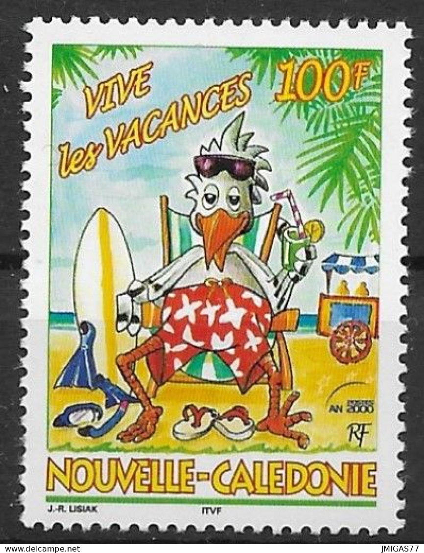 Nouvelle Calédonie N° 835 Neuf ** MNH - Unused Stamps
