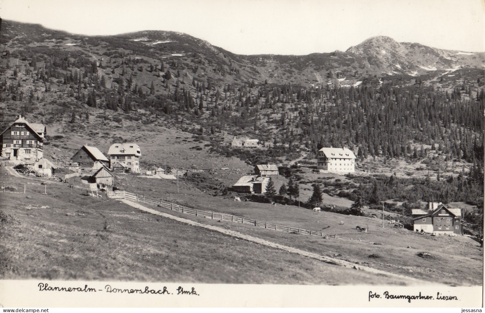 AK - Stmk - Donnersbach - Pfanneralm - 1938 - Donnersbach (Tal)