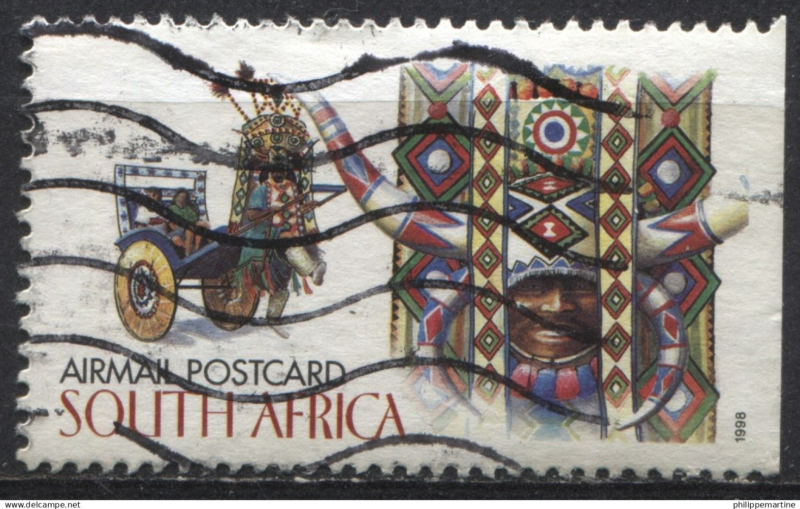 Afrique Du Sud 1998 - Poste Aérienne YT 34 (o) - Poste Aérienne