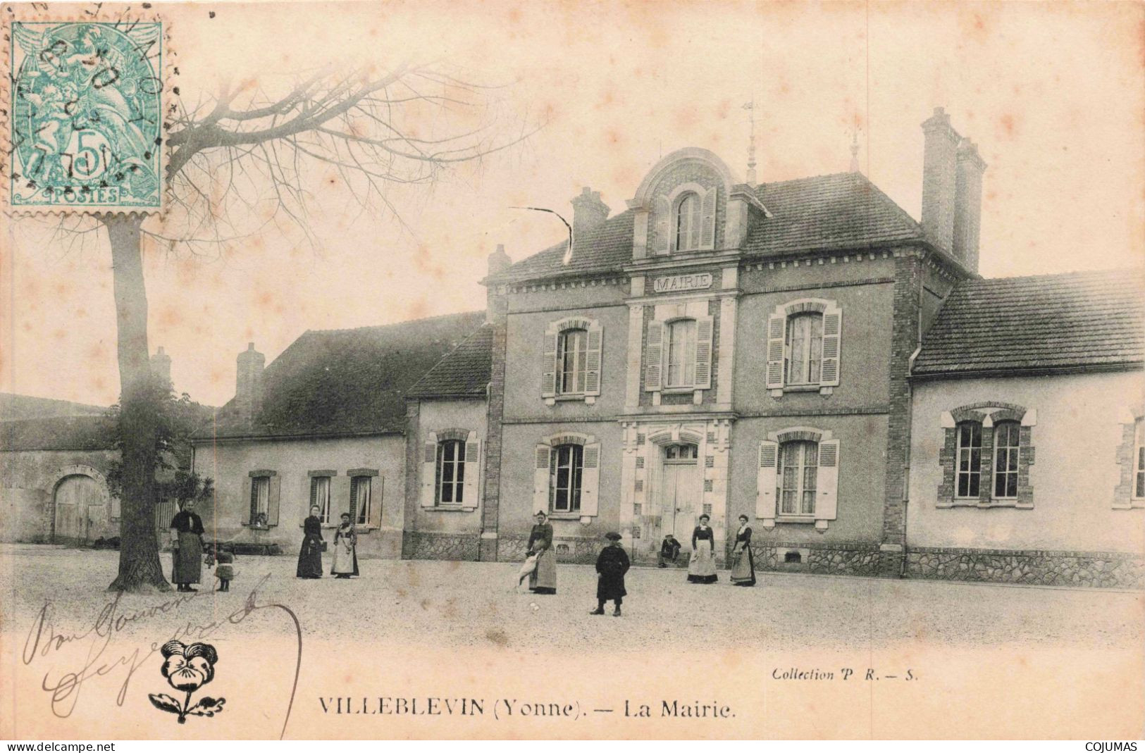 89 -  VILLEBLEVIN - S21081 - La Mairie - Villeblevin