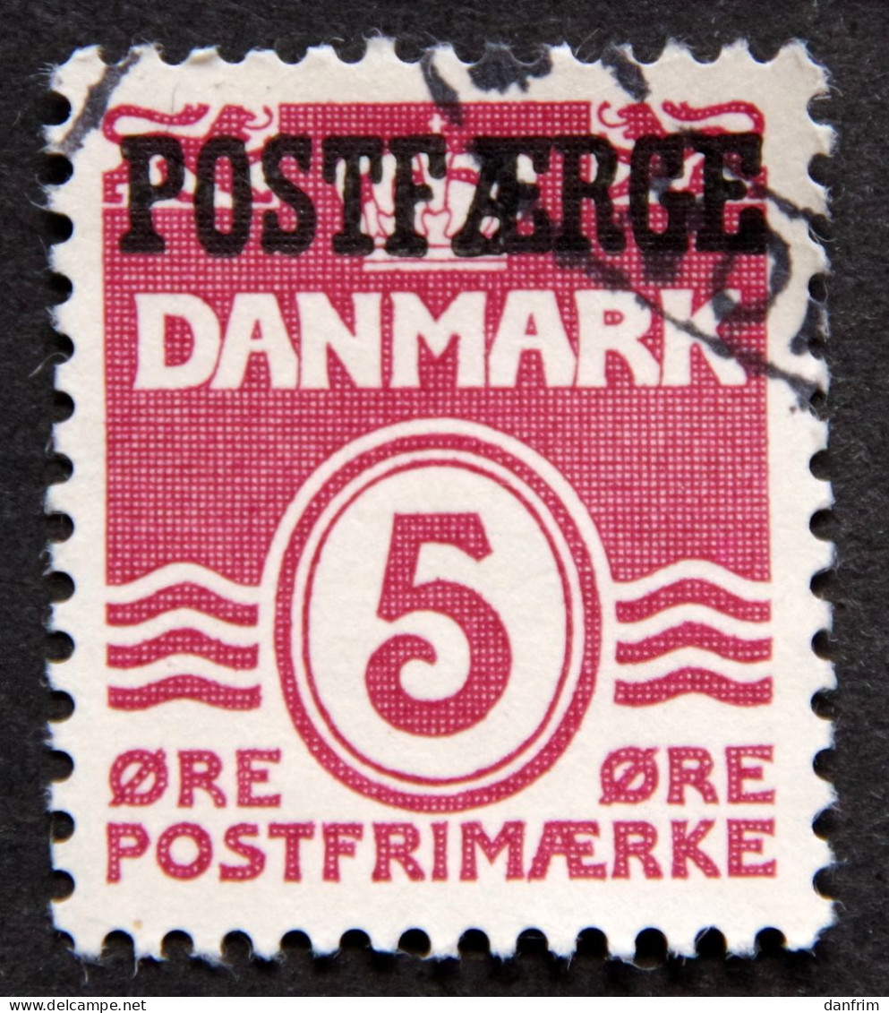 Denmark 1942  Parcel Post (POSTFÆRGE).   Minr.25 II   (O )  ( Lot H 2491 ) - Paketmarken