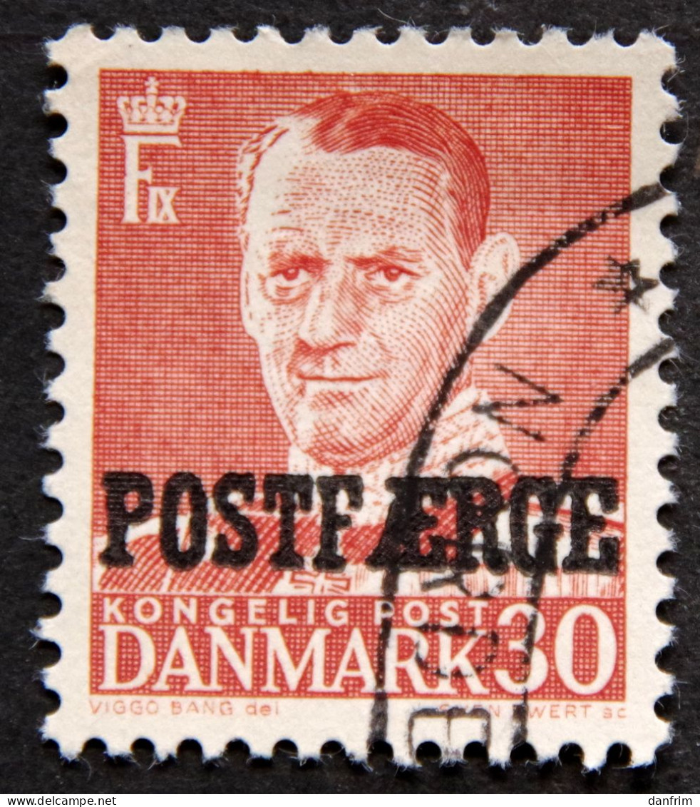 Denmark 1955 POSTFÆRGE  Minr.36     (O )( Lot H 2492 ) - Paquetes Postales