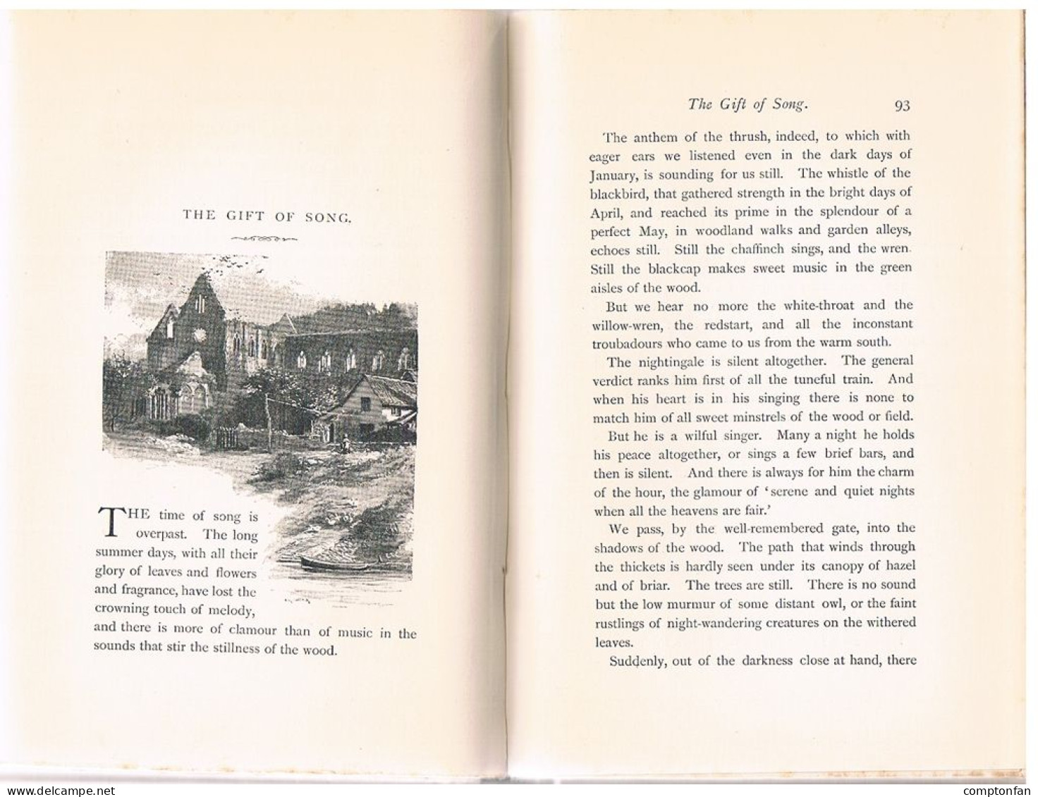 B100 865 Compton Francis A. Knight Idylls oft he Field absolute Rarität 1889 !!