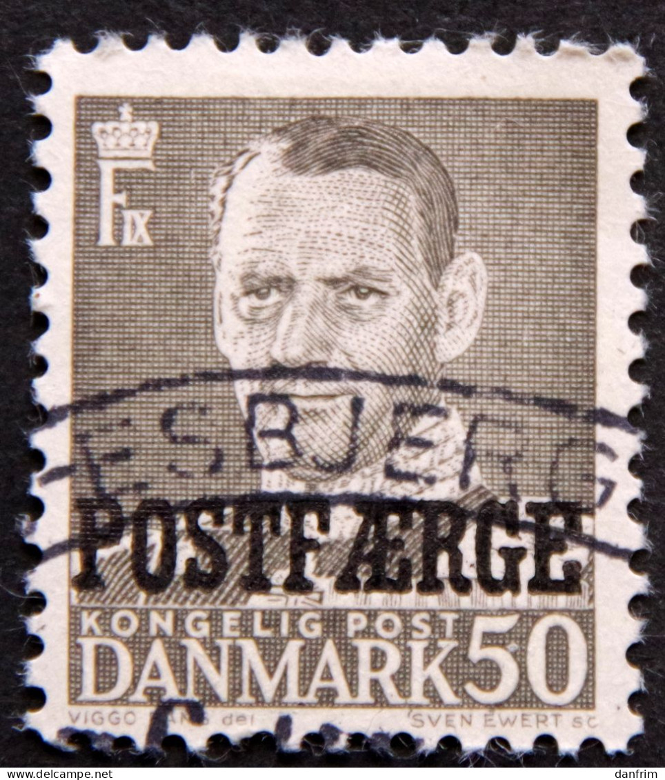 Denmark 1955 POSTFÆRGE  Minr.37     (O )( Lot H 2497 ) - Paquetes Postales