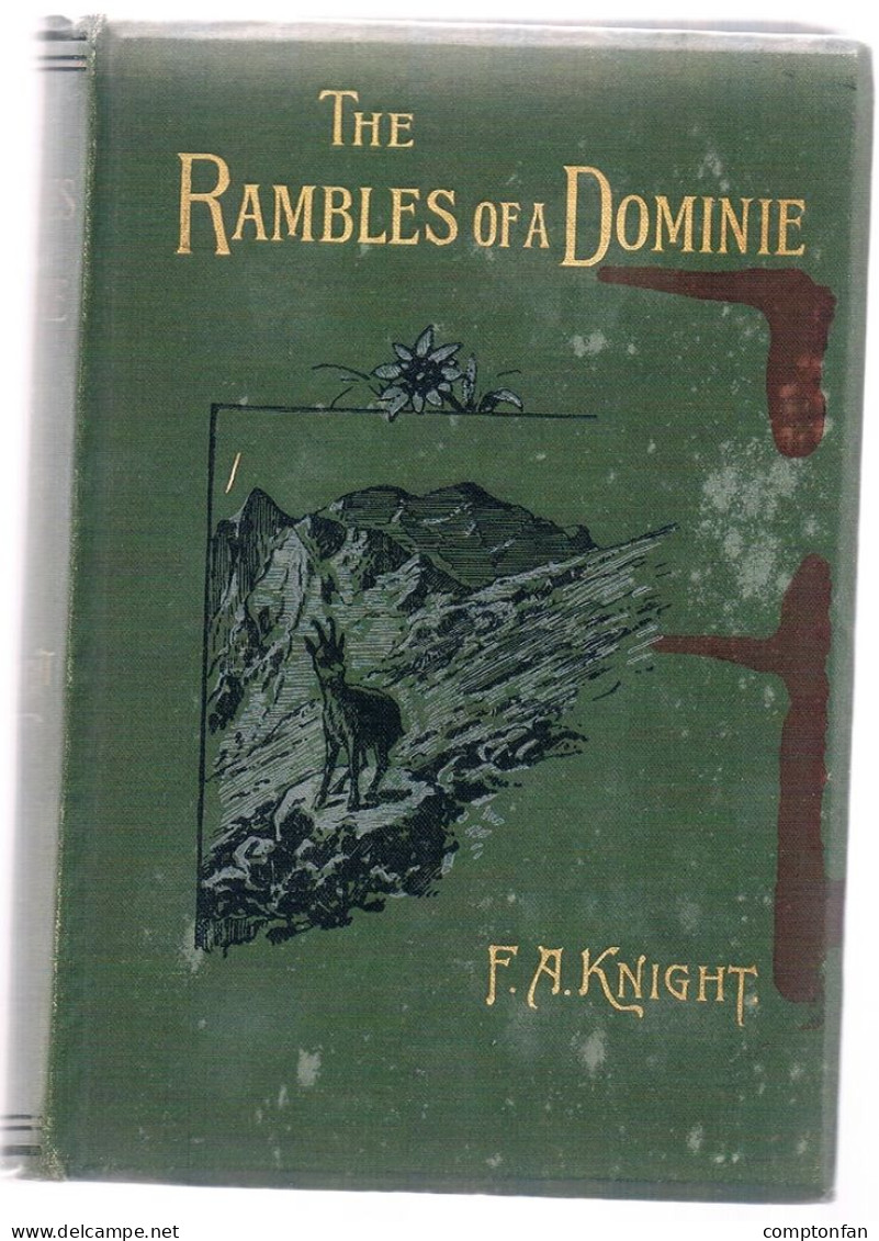 B100 868 Knight Compton The Rambles of a Dominie absolute Rarität 1891 !!