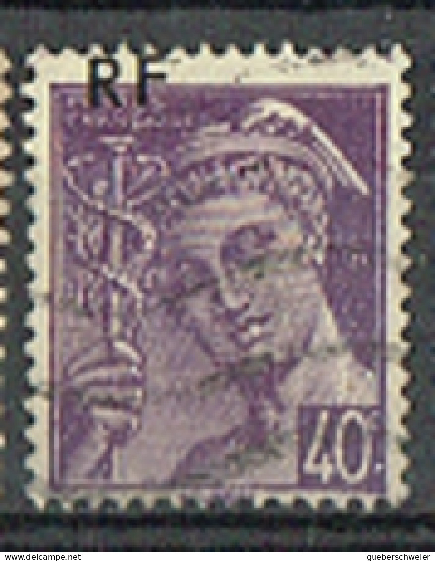 FR 1905 - FRANCE Lot De 46 Type Mercure Obl. Avec Variétés De Teintes Et Timbres De Libération - 1938-42 Mercurio