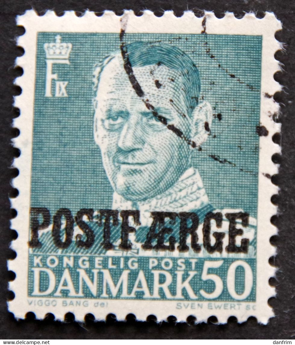 Denmark 1955 POSTFÆRGE  Minr.38     (O )( Lot  H 2500 ) - Colis Postaux