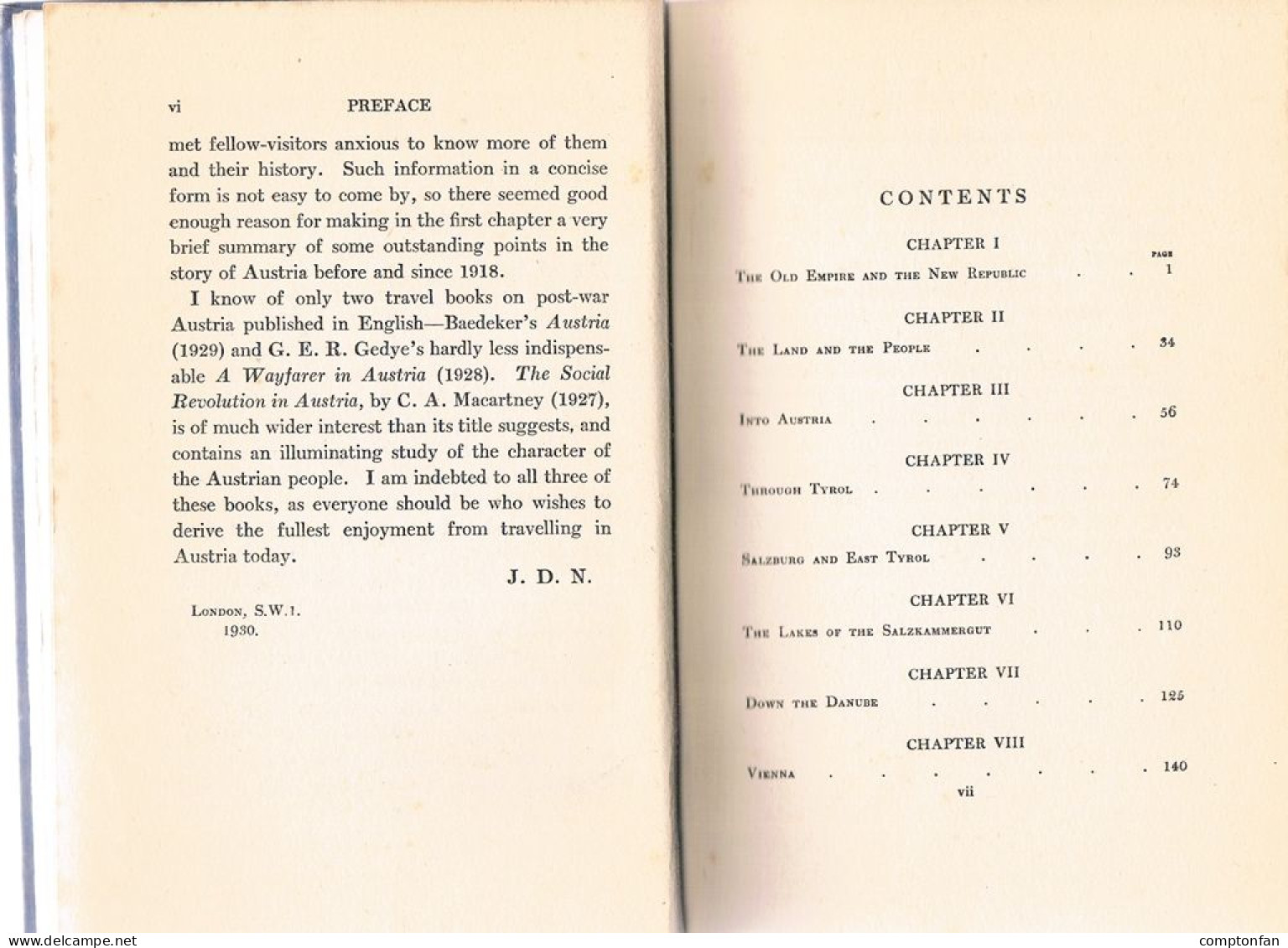 B100 869 Newth Compton Austria Österreich Absolute Rarität (1930) !! - Sonstige & Ohne Zuordnung