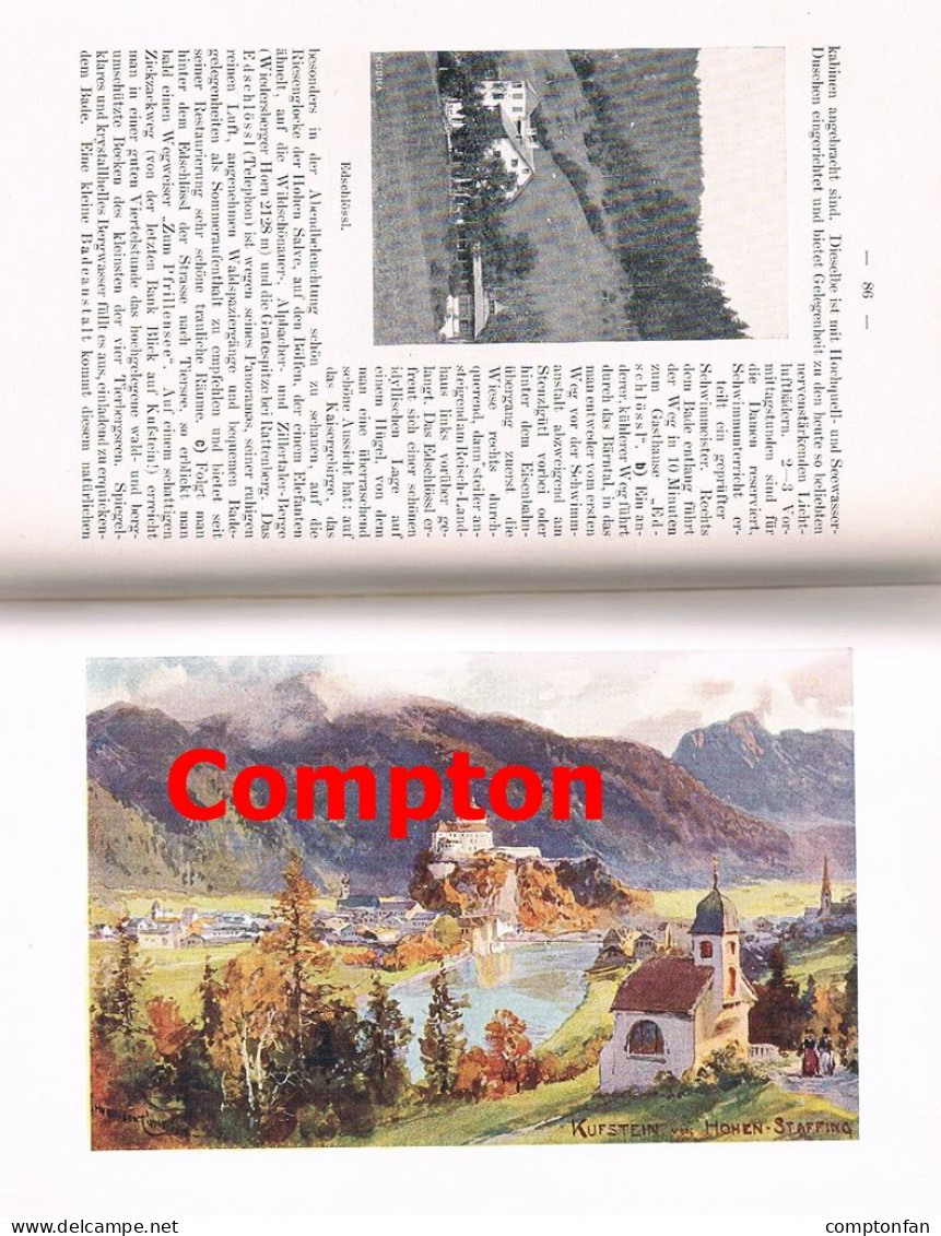 B100 873 Kufstein und Umgebung Compton absolute Rarität 1904 !!