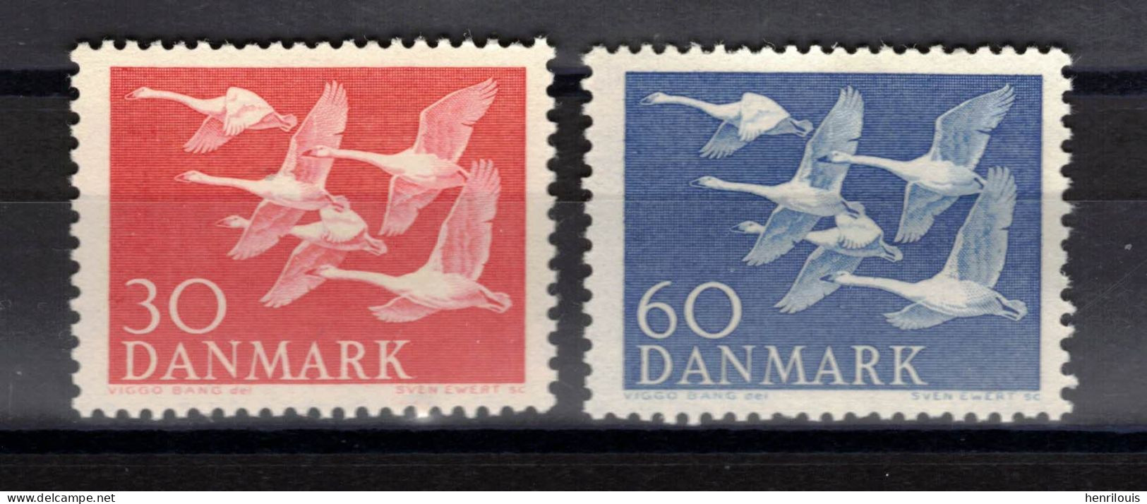 NORVEGE  Timbres Neufs ** De 1956   ( Ref 1315 D ) NORDEN - Oiseaux - Neufs