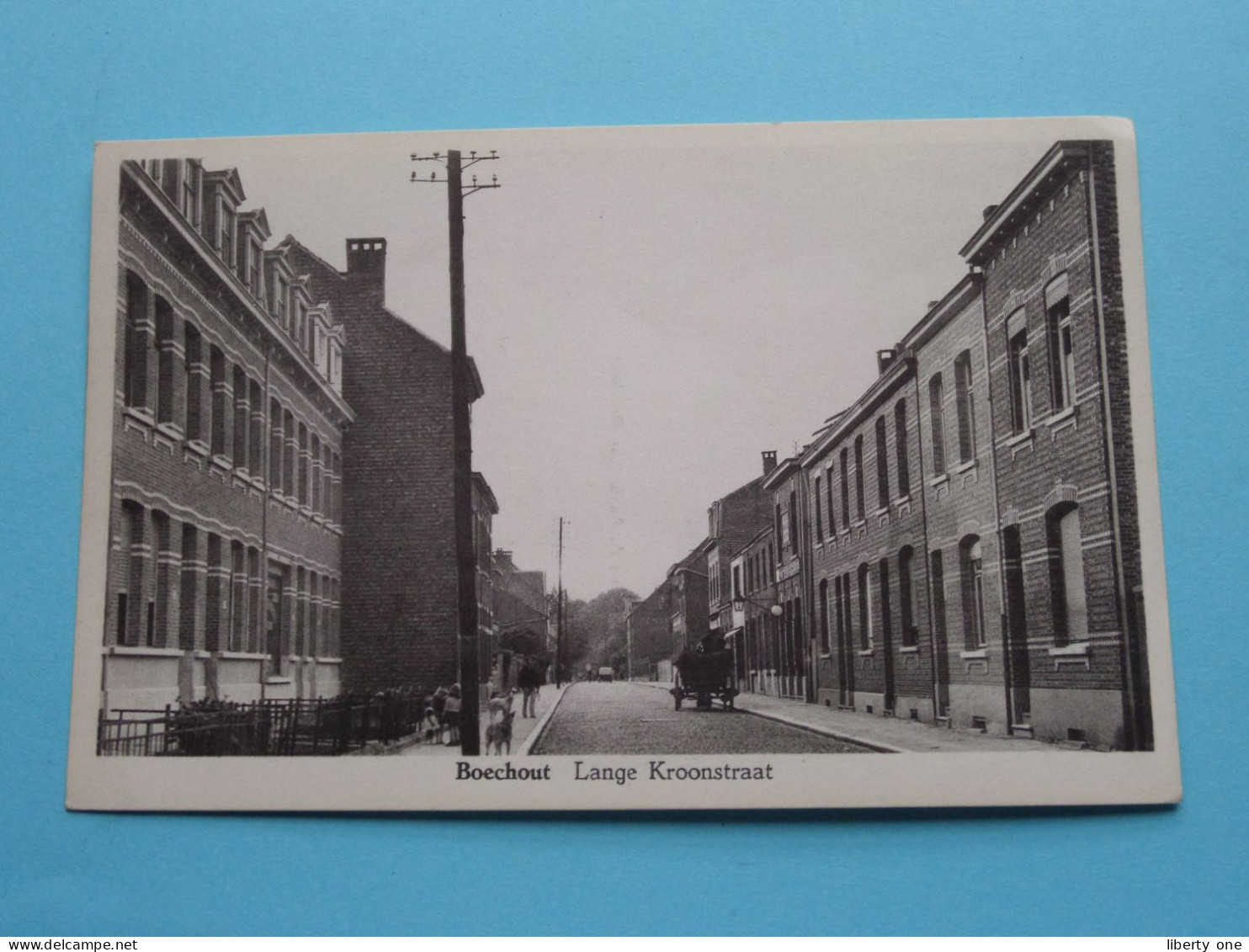 Lange Kroonstraat - Boechout ( Edit. : A. Augustinus ) Anno 19?? ( Zie / Voir SCANS ) ! - Boechout