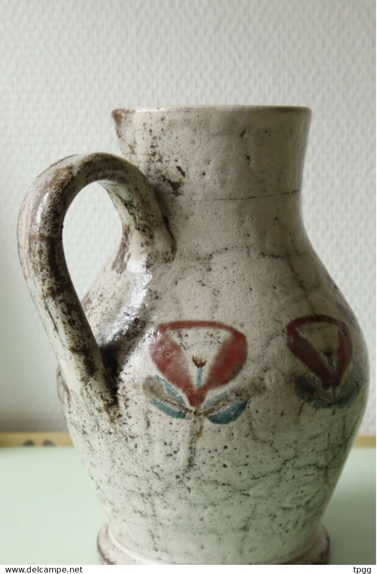 Cruche céramique de Vallauris, atelier le Mûrier