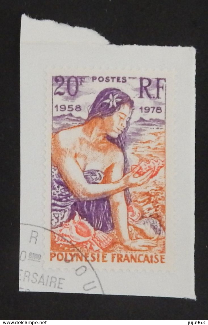 POLYNESIE FRANCAISE  YT 121 OBLITERE  ANNÉE 1978 - Used Stamps