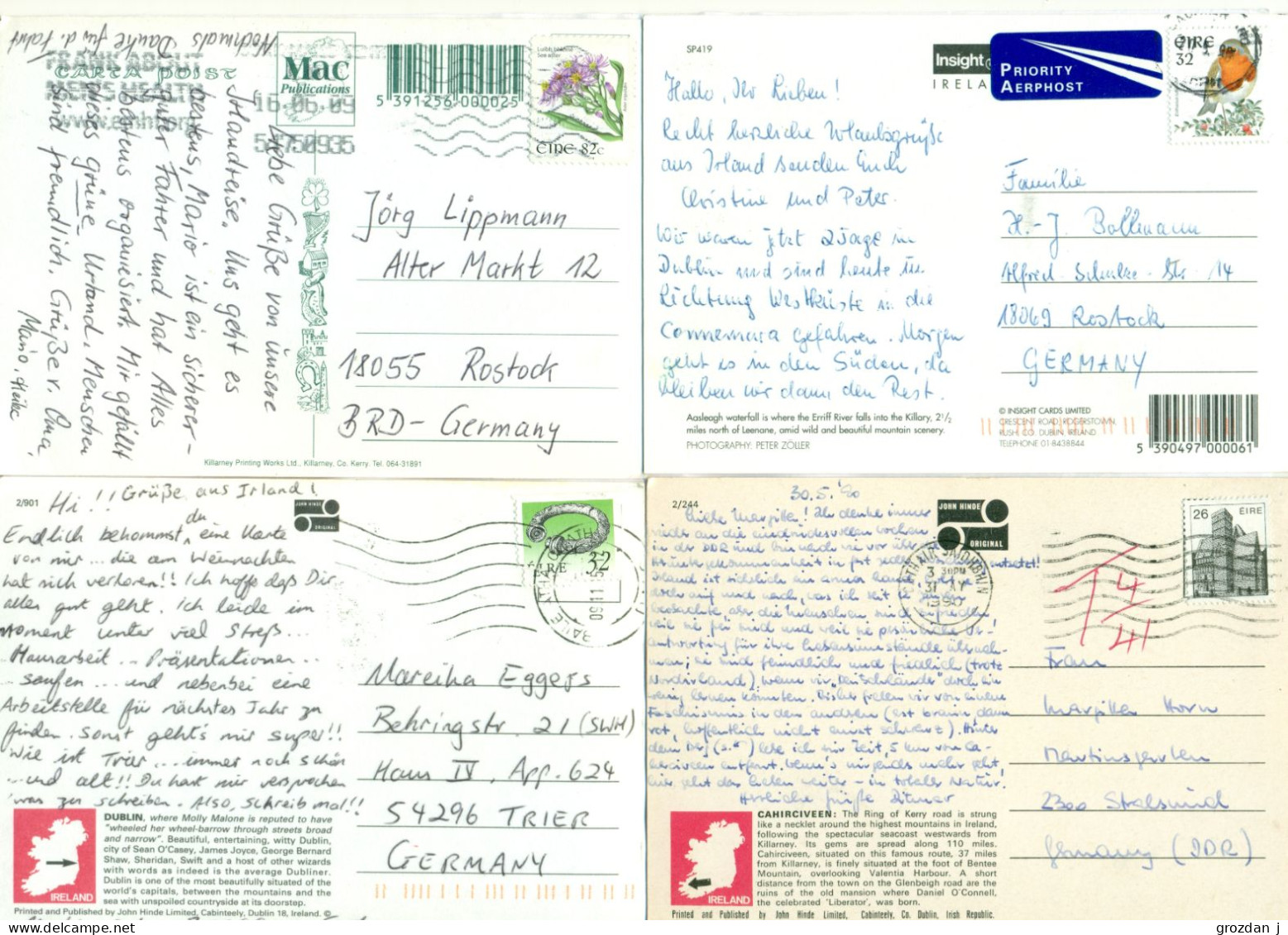 Lots No 2 & 3, 109 Modern Postcards, England, Wales, Scotland, Gibraltar, Ireland, FREE REGISTERED SHIPPING - Sammlungen & Sammellose