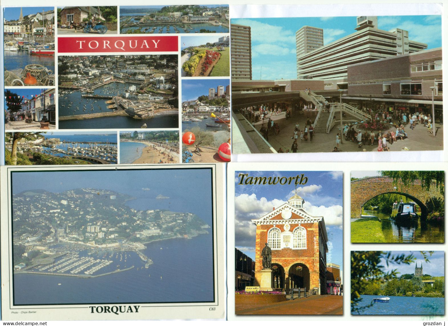 Lots No 2 & 3, 109 modern postcards, England, Wales, Scotland, Gibraltar, Ireland, FREE REGISTERED SHIPPING