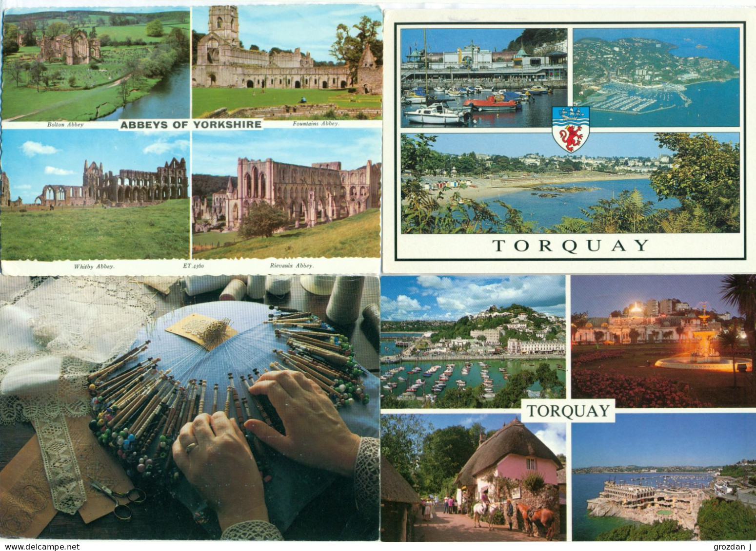 Lots No 2 & 3, 109 modern postcards, England, Wales, Scotland, Gibraltar, Ireland, FREE REGISTERED SHIPPING