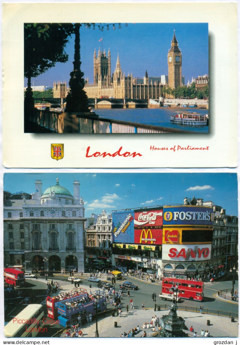 Lots No 2 & 3, 109 modern postcards, England, Wales, Scotland, Gibraltar, Ireland, FREE REGISTERED SHIPPING