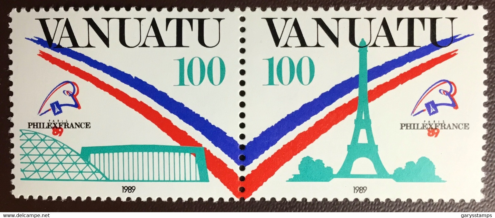Vanuatu 1989 Philexfrance MNH - Vanuatu (1980-...)