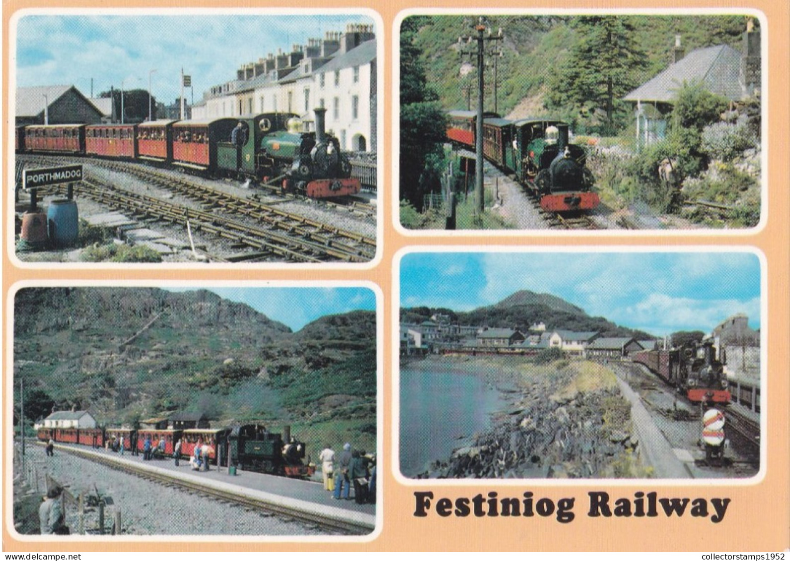 GWYNEDD, THE FESTINIOG RAILWAY, TRAIN, UNITED KINGDOM - Gwynedd