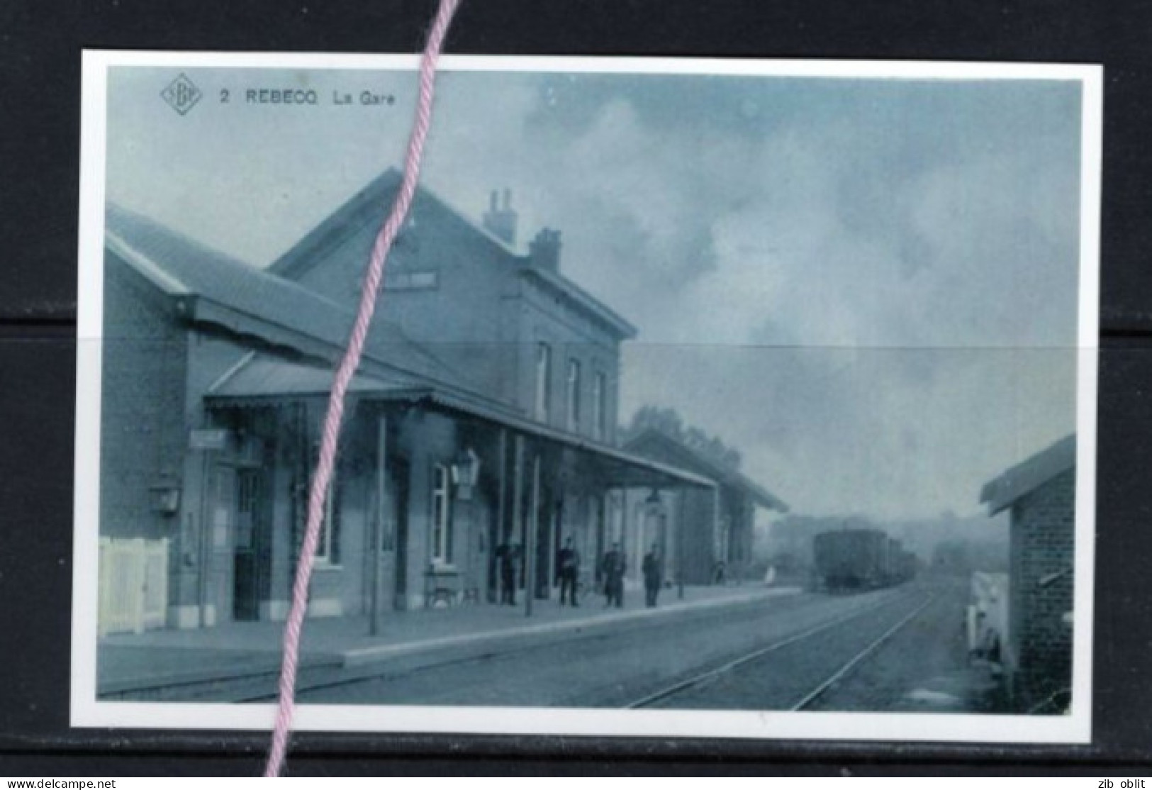 PHOTO REBECQ GARE STATION  BRABANT WALLON  REPRO - Rebecq