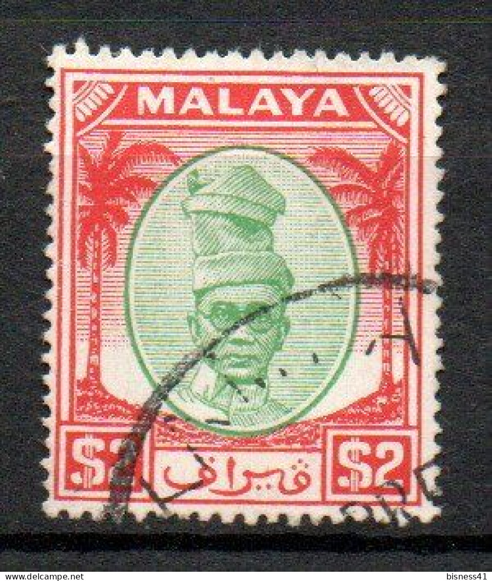 Col33 Colonie Britannique Malaisie Perak 1950  N° 97 Oblitéré Cote : 6,00€ - Perak