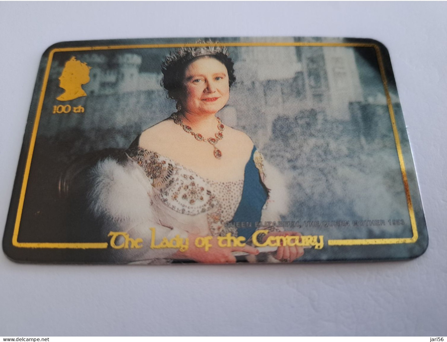 GREAT BRITAIN /25 UNITS / QUEEN ELIZABETH/ THE LADY OF THE CENTURY/ 100TH / (date 08/99)  PREPAID CARD / MINT  **14624** - Collections