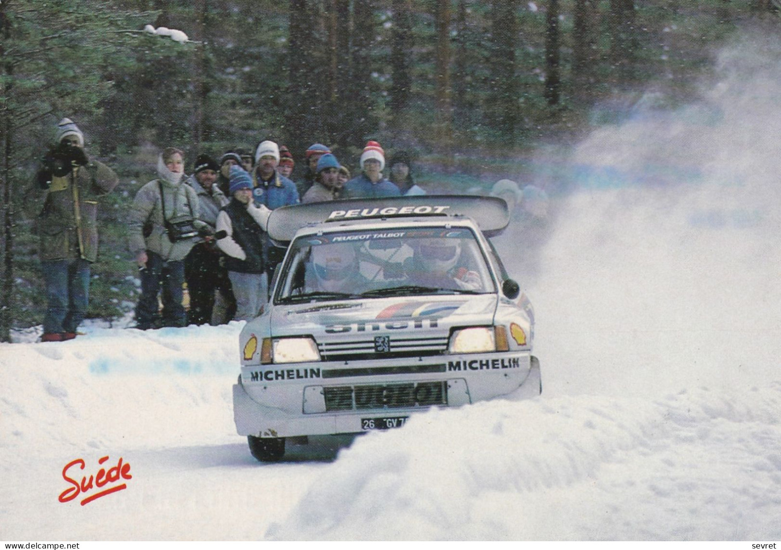 SUEDE I.205 TURBO 16 - J. KANKKUNEN/ J. PIIRONEN - Rally Racing