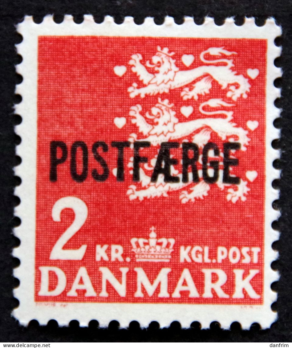 Denmark 1972 POSTFÆRGE Minr. 45 MNH (**)  ( Lot H 2532) - Paketmarken