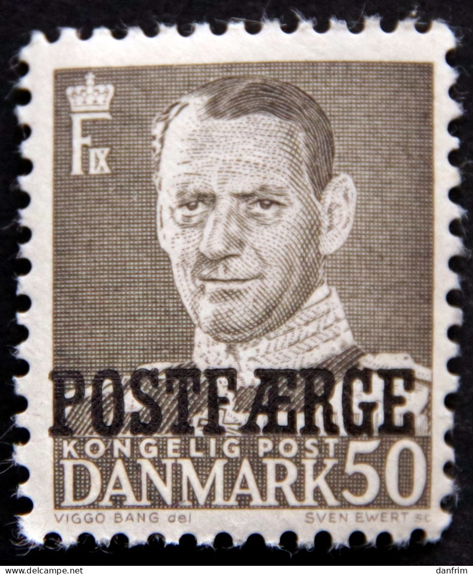 Denmark 1950  Parcel Post (POSTFÆRGE).   Minr.33 MH (** )  ( Lot  H 2540) - Colis Postaux
