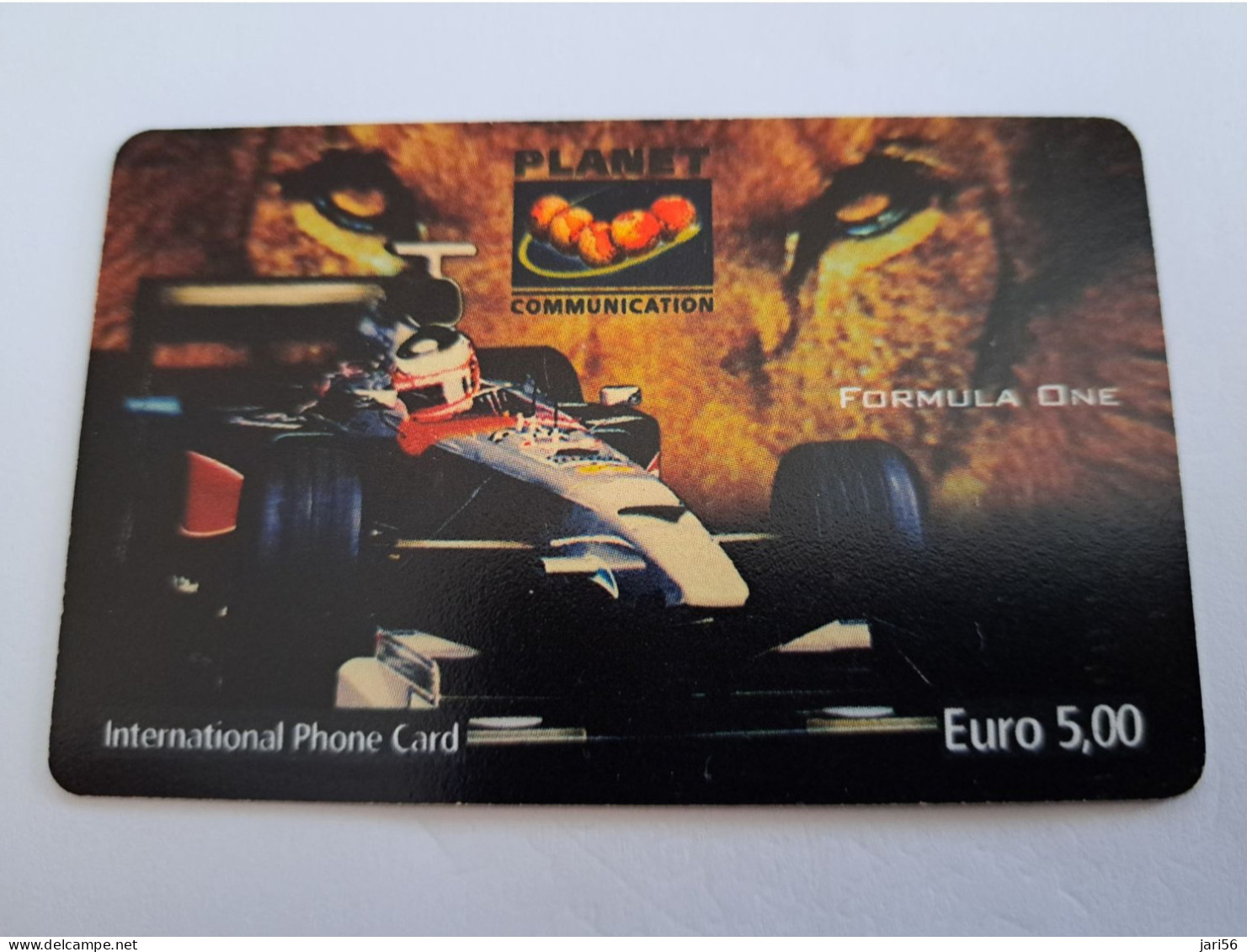 ITALIA  / PLANET TELECOM/ FORMULA 1 RACECAR € 5,-  /   PREPAIDS CARD   ** 14640** - Autres & Non Classés