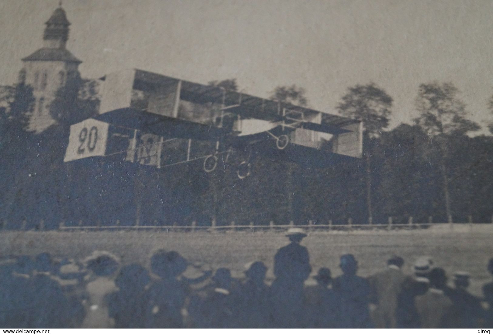 Aviation ,avion,aéroplane,ancienne Carte Photo Originale, Pour Collection - ....-1914: Précurseurs