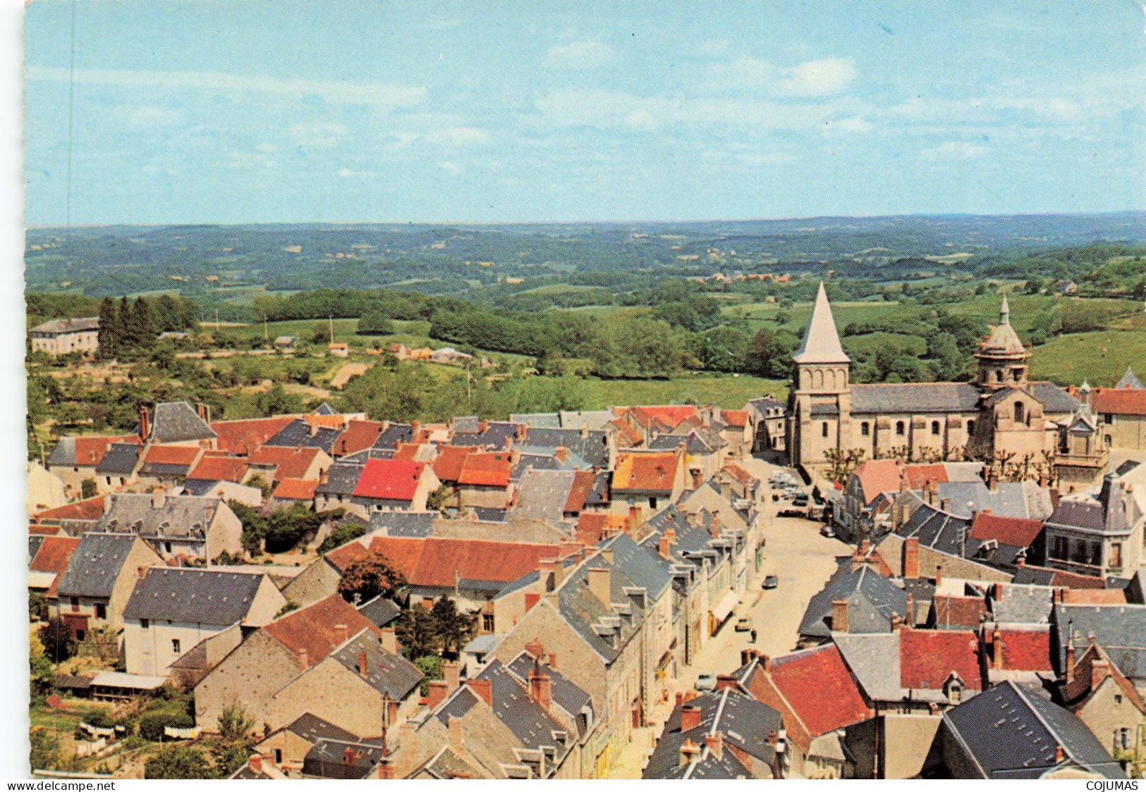 23 - BENEVENT L'ABBAYE - C00109  - Vue Générale - CPSM - 15X10 Cm - Benevent L'Abbaye