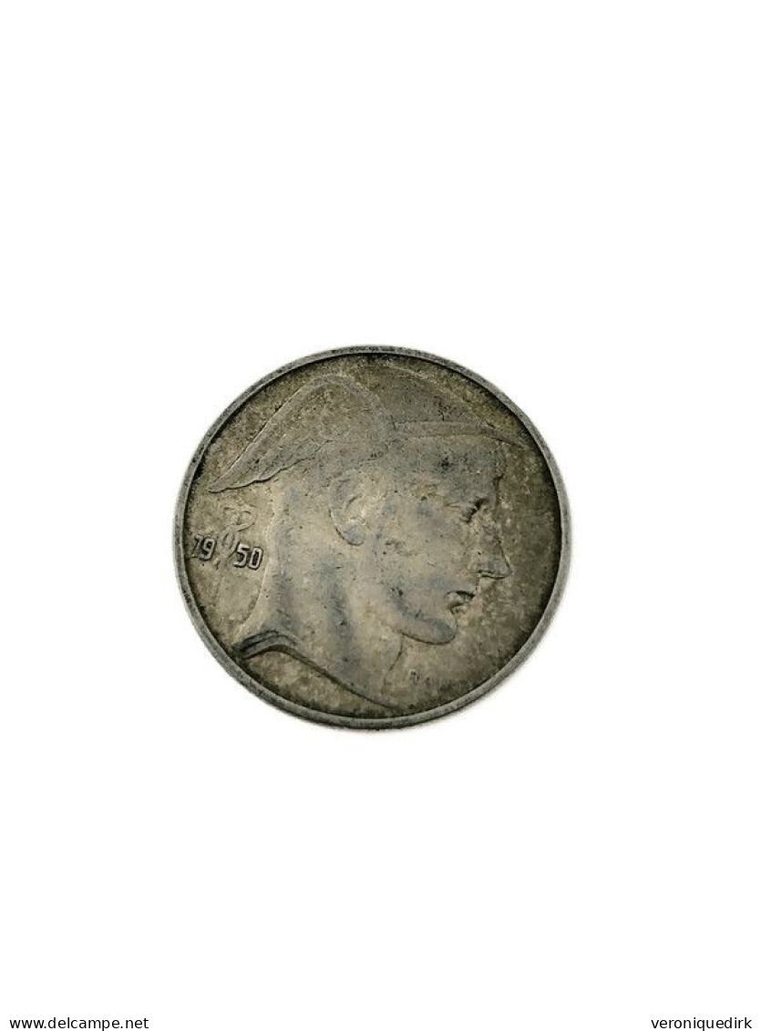 Lot De 2 Pièces Monnaie, Belgique, Régence Prince Charles, 20 Francs, 20 Frank, 1950 - 20 Franc