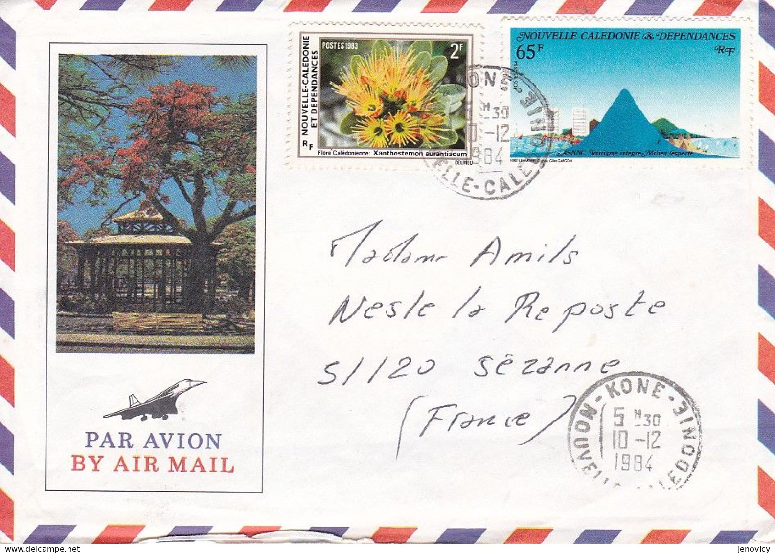 TRES BELLE ENVELOPPE "NEW CALEDONIE" REF  79919 - Used Stamps